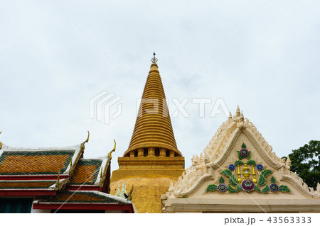 Pha Pathom Chedi(Big pagoda)Nakhon Pathom Province Pha Pathom Chedi(Big pagoda)Nakhon Pathom Province 43563333
