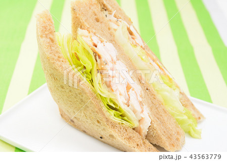おいしいチキンサンドウイッチ 43563779