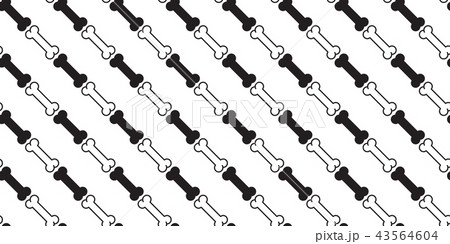 dog bone seamless pattern vector isolated repeat 43564604