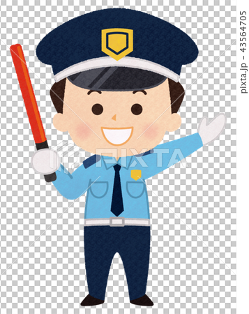 警備員 男性のイラスト素材 警備員 男性のイラスト素材