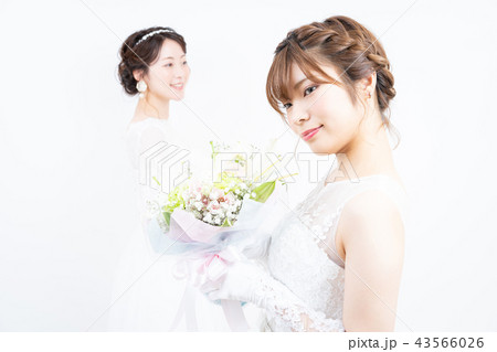 花嫁　ブライダル　2人 43566026