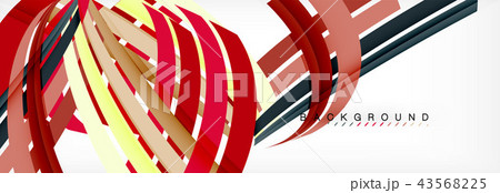 Minimal line design abstract background 43568225