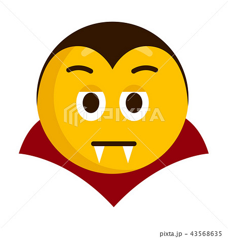 Serious vampire emoji icon Serious vampire emoji icon 43568635