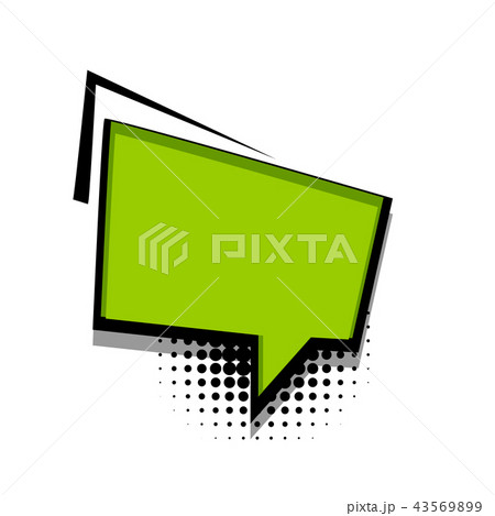 Pop art comic text speech bubble 43569899