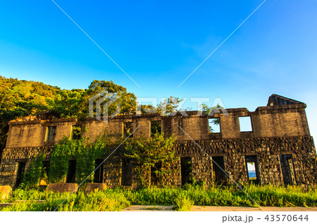 魚雷発射試験場跡の夕暮れ　【長崎県東彼杵郡川棚町】 43570644