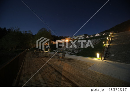 夜の然別湖 43572317