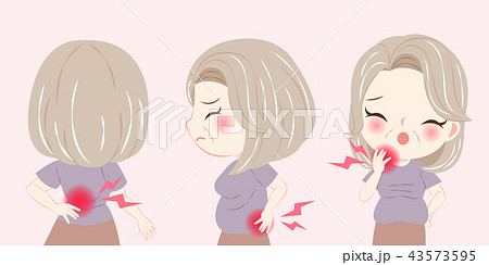 woman with menopause problem 43573595