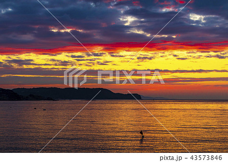 鷹島の夕日 43573846