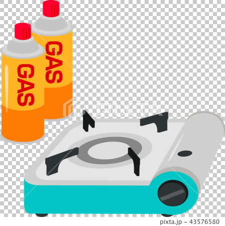 Desktop stove and cassette gas cylinder 43576580