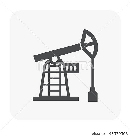 oil rig icon 43579568