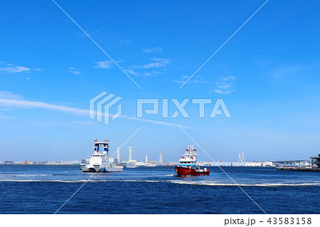 横浜みなとみらいの港湾 横浜みなとみらいの港湾 43583158