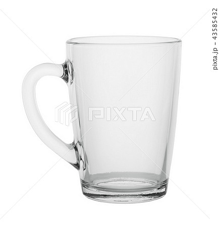 Glass mug isolated 43585432