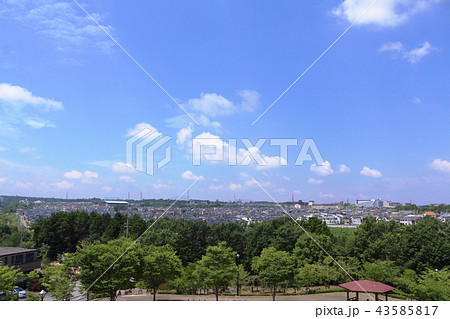 市街地の風景 43585817