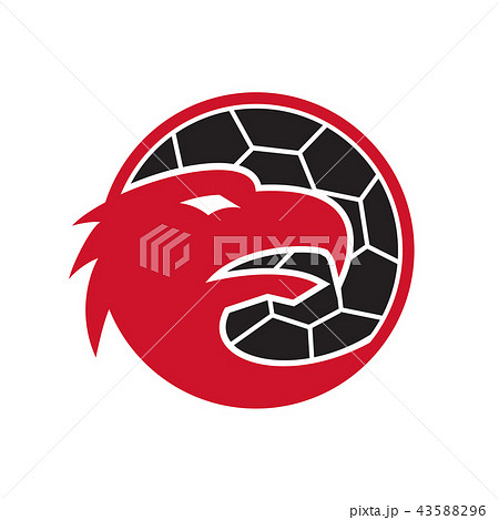 European Eagle Handball Mascot 43588296