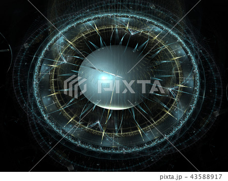 Time Machine. Mechanism of eternity. Illustration 43588917