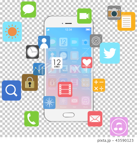 スマートフォン 43590123