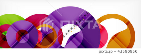 Modern geometrical abstract background 43590950