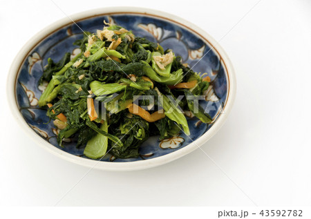 からし菜の炒め物 43592782