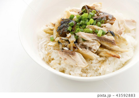 塩鯖のほぐし身どんぶり 43592883