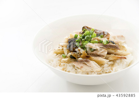 塩鯖のほぐし身どんぶり 43592885