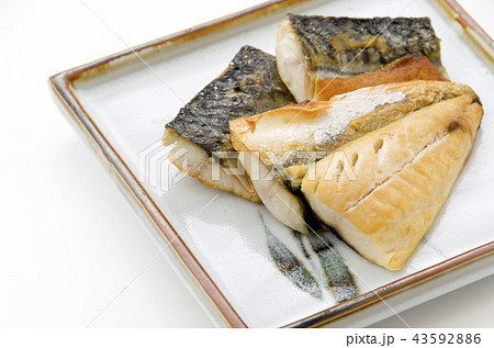 さばの塩焼き さばの塩焼き 43592886