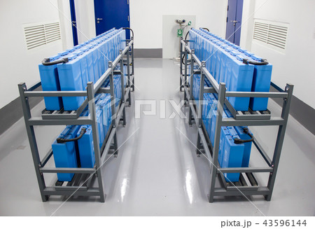 Battery Room for Backup Power in Factory 43596144