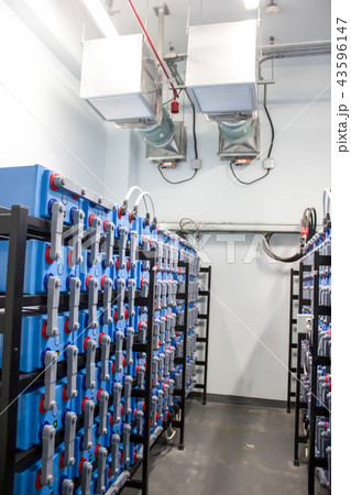 Battery Room for Backup Power in Factory 43596147