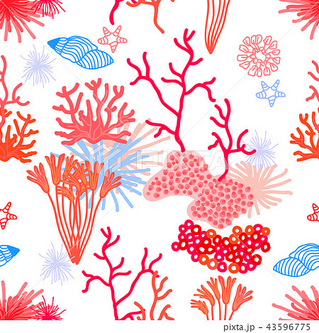 Colorful sea life. Colorful sea life. 43596775