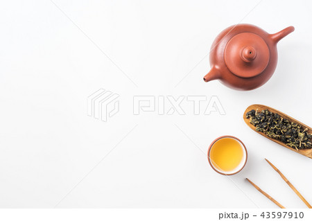 fresh taiwan oolong tea and teapot fresh taiwan oolong tea and teapot 43597910
