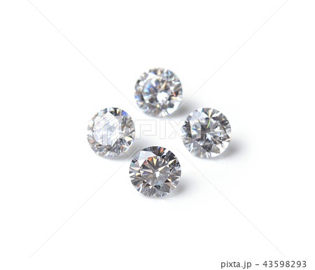 diamond isolated  on white background 43598293