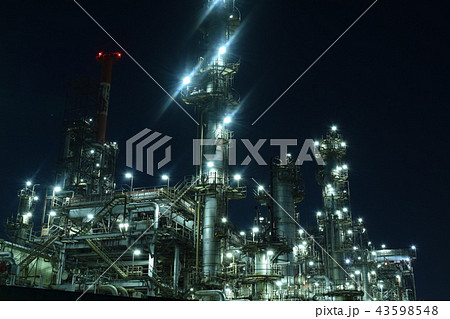 工場夜景 43598548