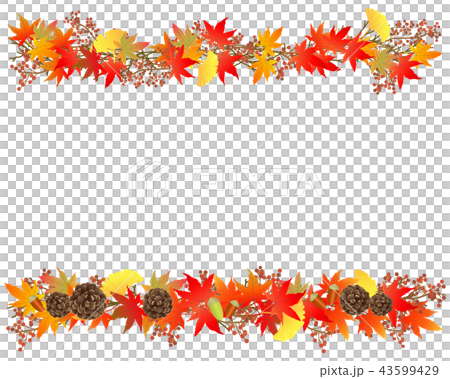 Autumn image frame 01 43599429