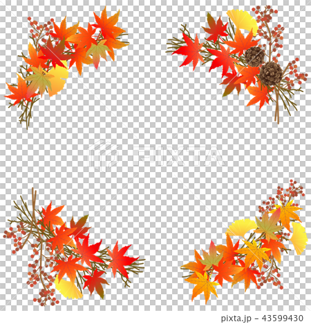 Autumn image frame 02 43599430