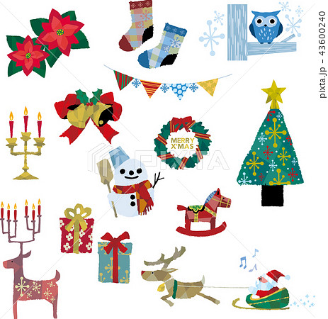 クリスマス飾りいろいろ 43600240