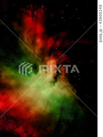 Being shone nebula. 3D rendering Being shone nebula. 3D rendering 43600249