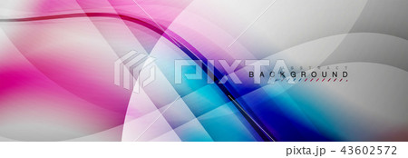 Smooth flowing wave motion concept background Smooth flowing wave motion concept background 43602572