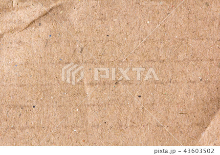 Brown paper closeup texture or background close up 43603502