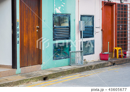 シンガポール 路地裏 43605677