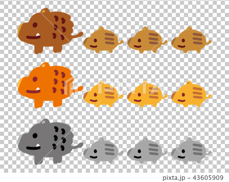 いのしし いのしし 43605909