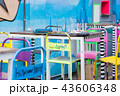 アジア カラフルなカフェ 43606348