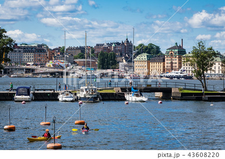 View to the capital of Sweden, Stockholm 43608220