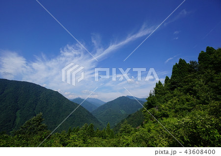 荒島岳上空の巻雲3 荒島岳上空の巻雲3 43608400