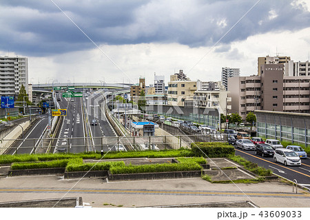 愛知県　名古屋都市景観　国道302号　名二環上社JCT 43609033