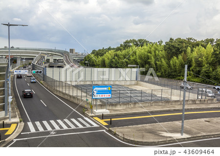 愛知県　名古屋都市景観　国道302号　名二環高針JCT 43609464