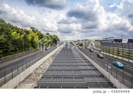 愛知県 名古屋都市景観 国道302号 天白区植田 愛知県 名古屋都市景観 国道302号 天白区植田 43609469