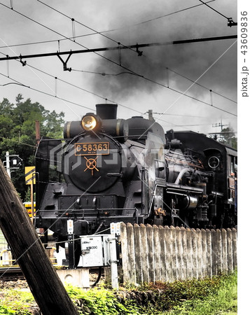 Steam Locomotive C58 in Chichibu Japan 2018-09-01 Steam Locomotive C58 in Chichibu Japan 2018-09-01 43609836