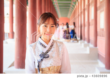 景福宮 韓服 伝統的な衣装 43609896