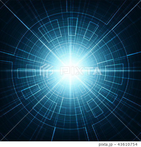 Light future and technology background 43610754
