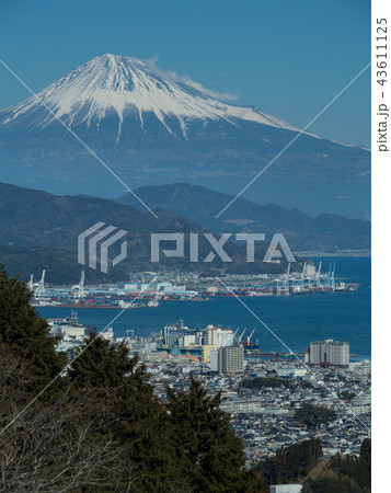 富士山と清水の街 富士山と清水の街 43611125