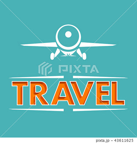 travel image with airplane 43611625